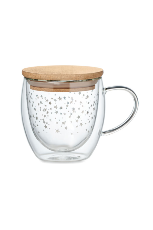 Tasse double paroi en verre