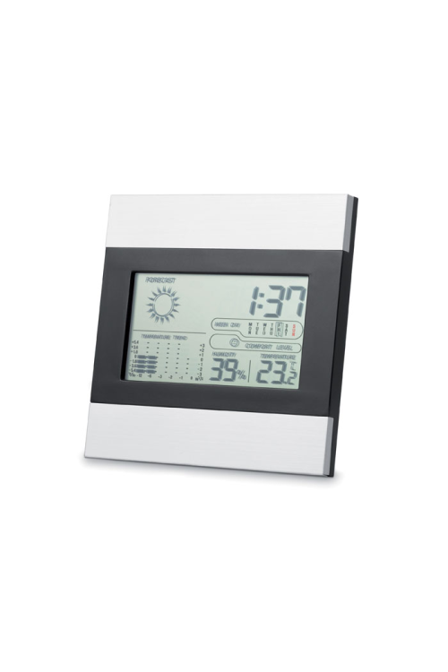 Station météo noire et argent