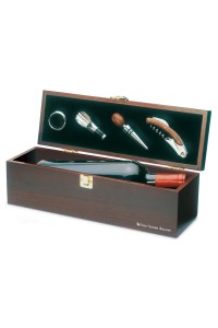 Coffret à vin en bois