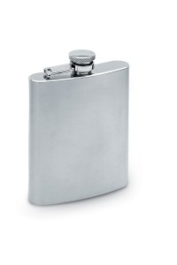 Grande flasque en inox mat