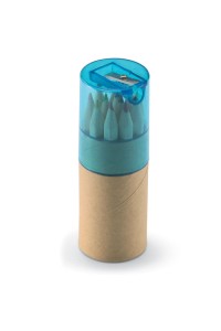 Tube 12 crayons de couleur