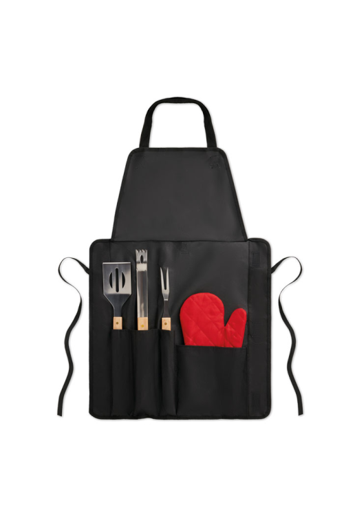 Tablier gants et outils BBQ