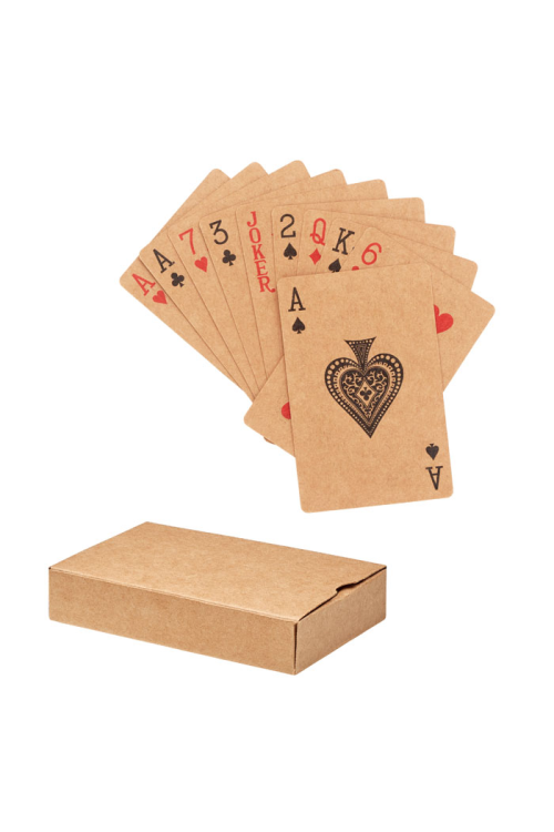 Cartes à jouer papier recyclé