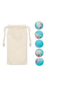 5 bombes de bain senteur marine