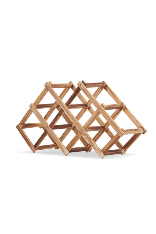 Porte 6 bouteilles en pin