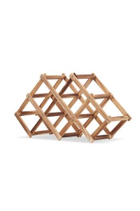 Porte 6 bouteilles en pin