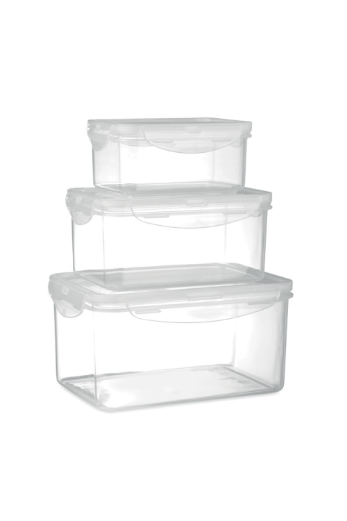 3 boîtes de conservation