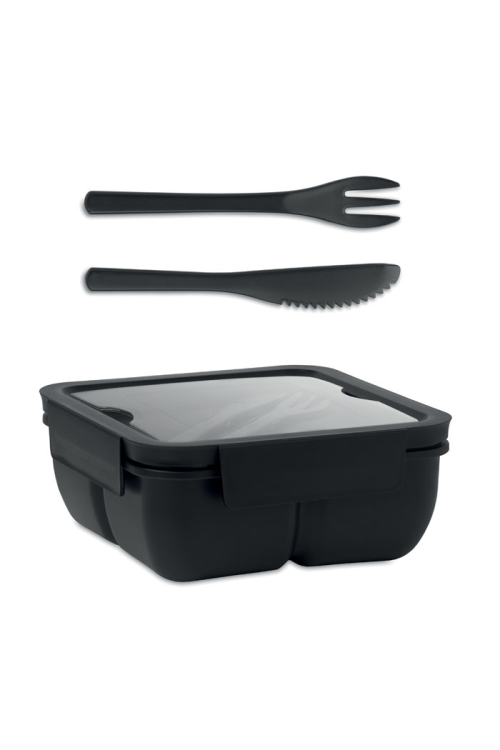 Lunch box avec couverts 600ml