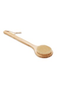 Brosse de bain en bambou