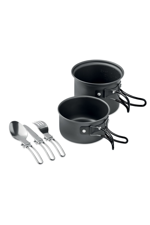 Casseroles camping et couverts