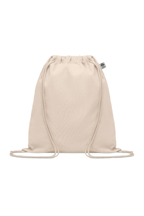 Sac à cordon en coton organique