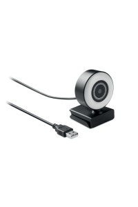 Webcam HD 1080P et lumière