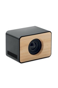 Haut-parleur sans fil bambou