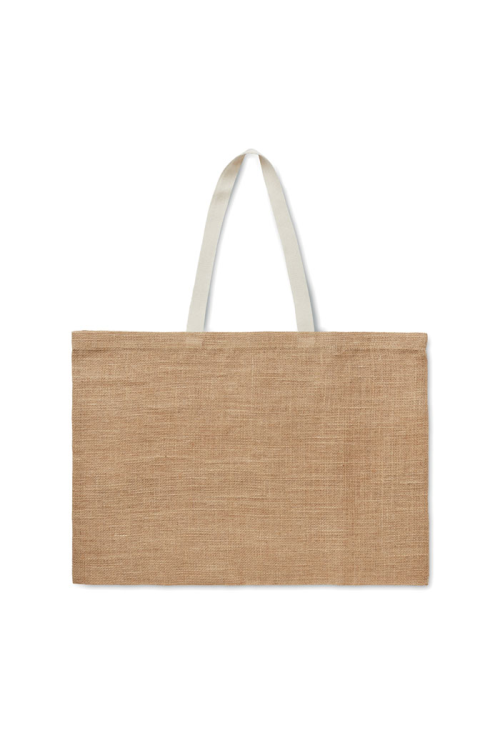 Sac shopping en jute