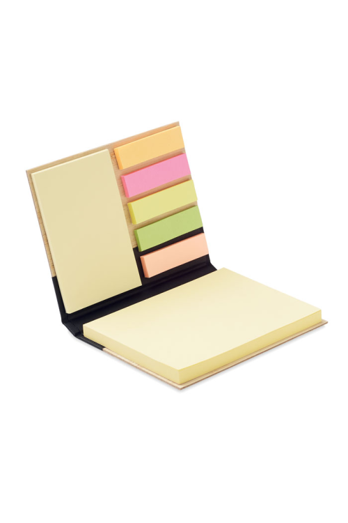 Notes adhésives housse en bambo