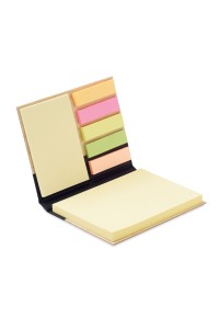 Notes adhésives housse en bambo