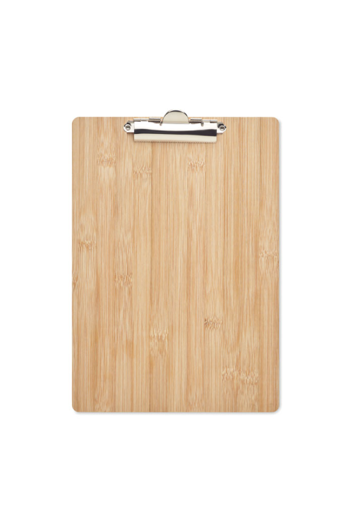 Porte-bloc en bambou A4