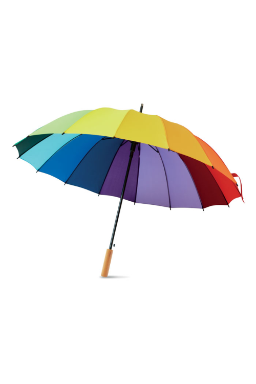 Parapluie arc-en-ciel 27 "