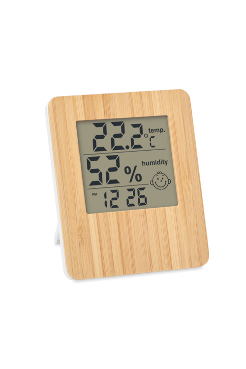 Station météo en bambou