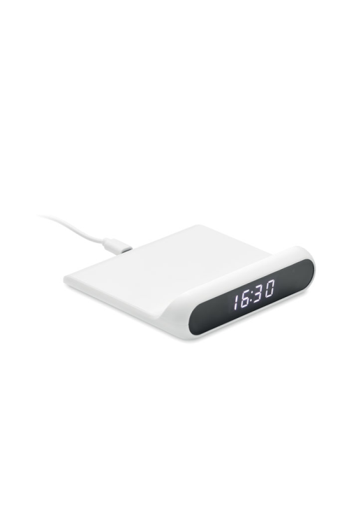 Chargeur sans fil  horloge LED