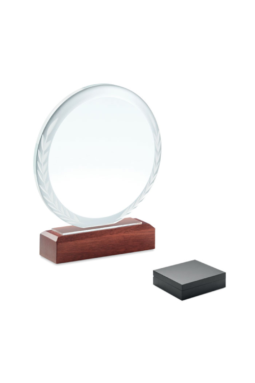 Plaque trophée ronde