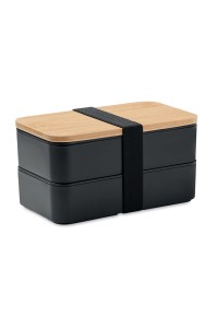 Boîte à lunch en PP et bambou