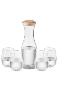 Set de boisson en verre recyclé