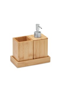 Set de bain 3 pièces en bambou