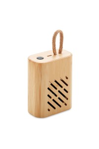 Haut-parleur sans fil bambou 3W