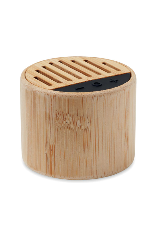 Haut-parleur sans fil bambou