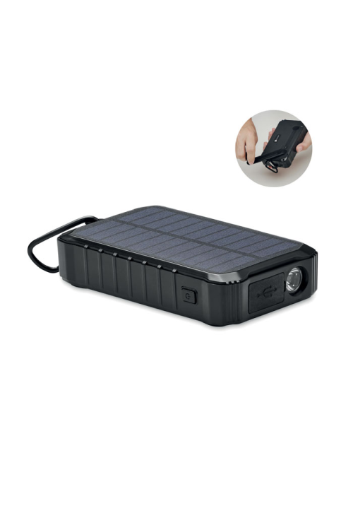 Powerbank solaire à dynamo 8000