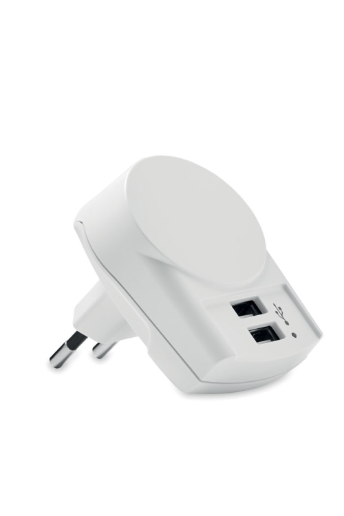 Chargeur Euro USB Skross (2xA)