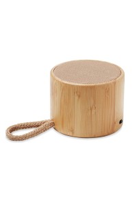 Haut-parleur sans fil bambou