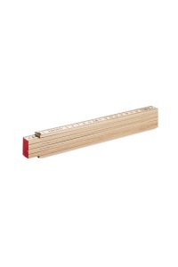 Règle de charpentier en bois 2m