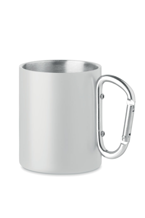 Mug en métal anse mousqueton