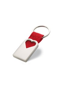 Porte clef coeur en métal