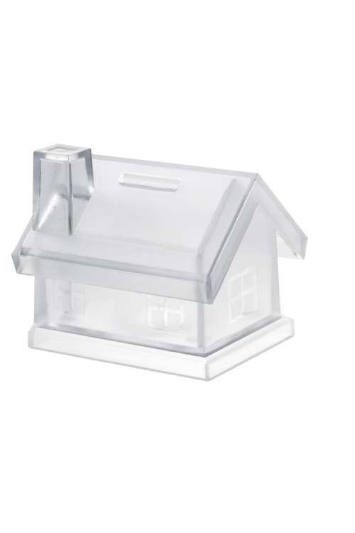 Tirelire maison plastique