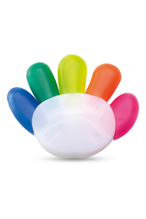 Surligneur 5 couleurs