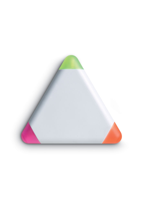 Surligneur 3 coul.triangulaire