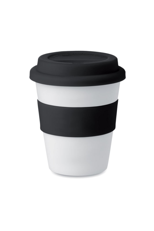 Gobelet PP, couvercle silicone