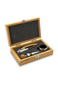 Coffret de sommelier en bambou