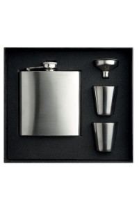 Flacon de poche avec gobelets