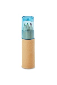 Tube de 6 crayons de couleur